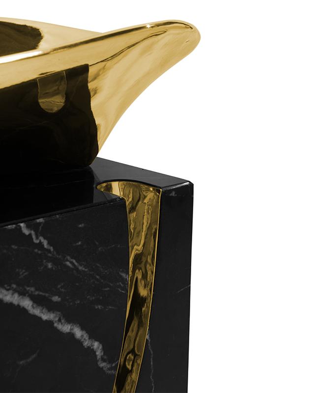 Shattered Design Pedestal Basin