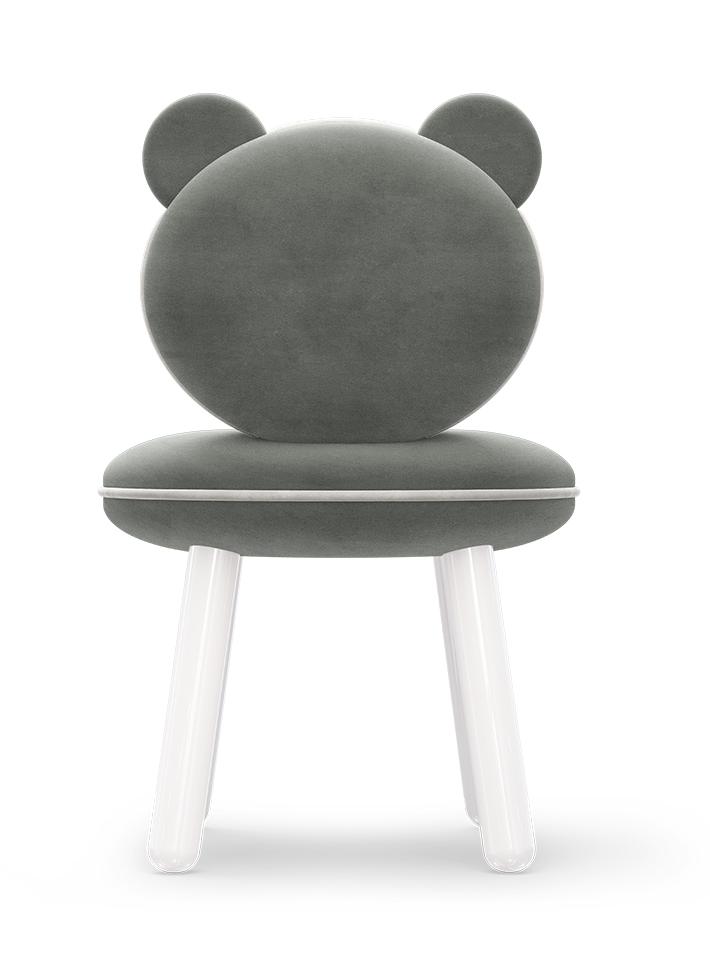 Fluffy Bear Children's Chair