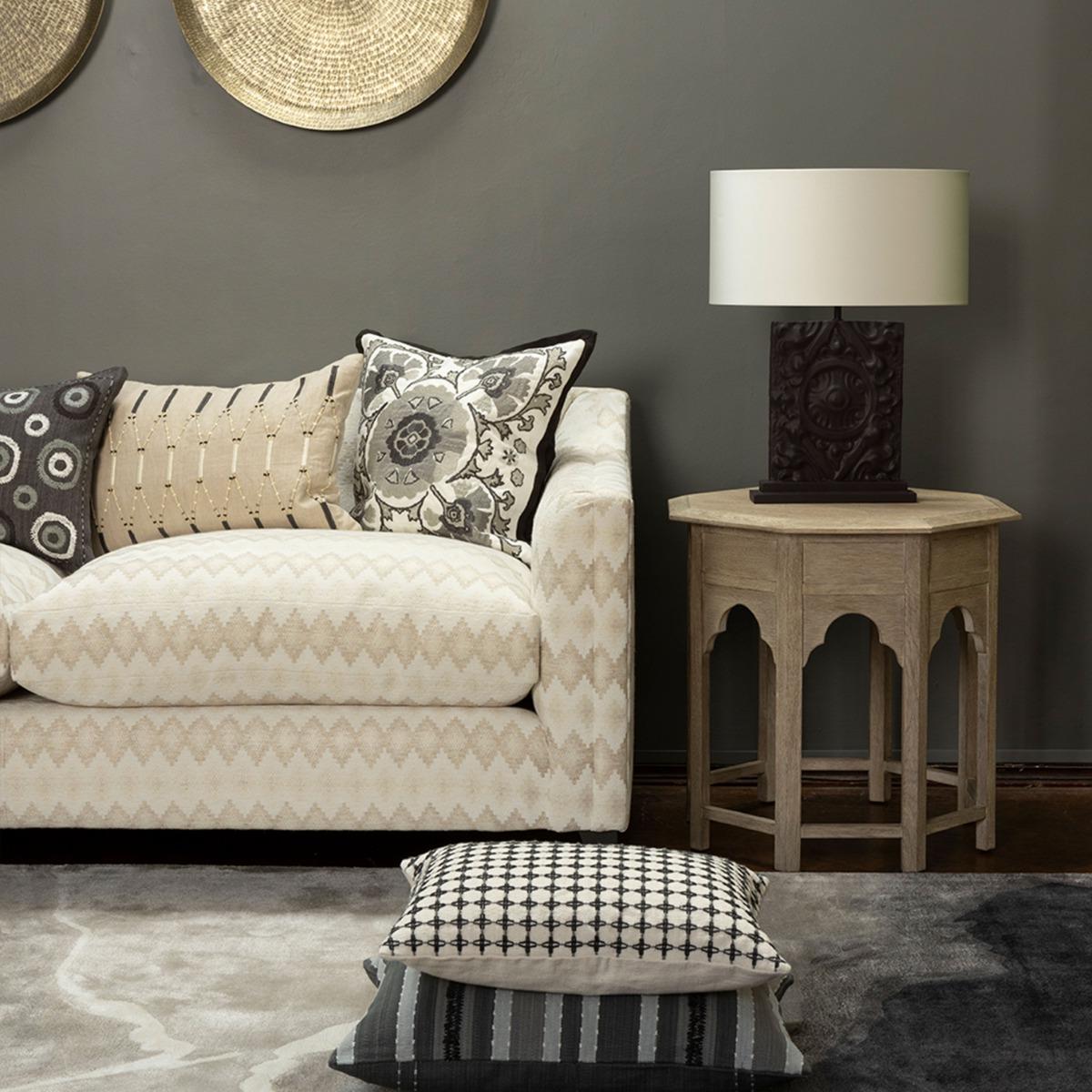 Tanjina Side Table Venetian White Oak