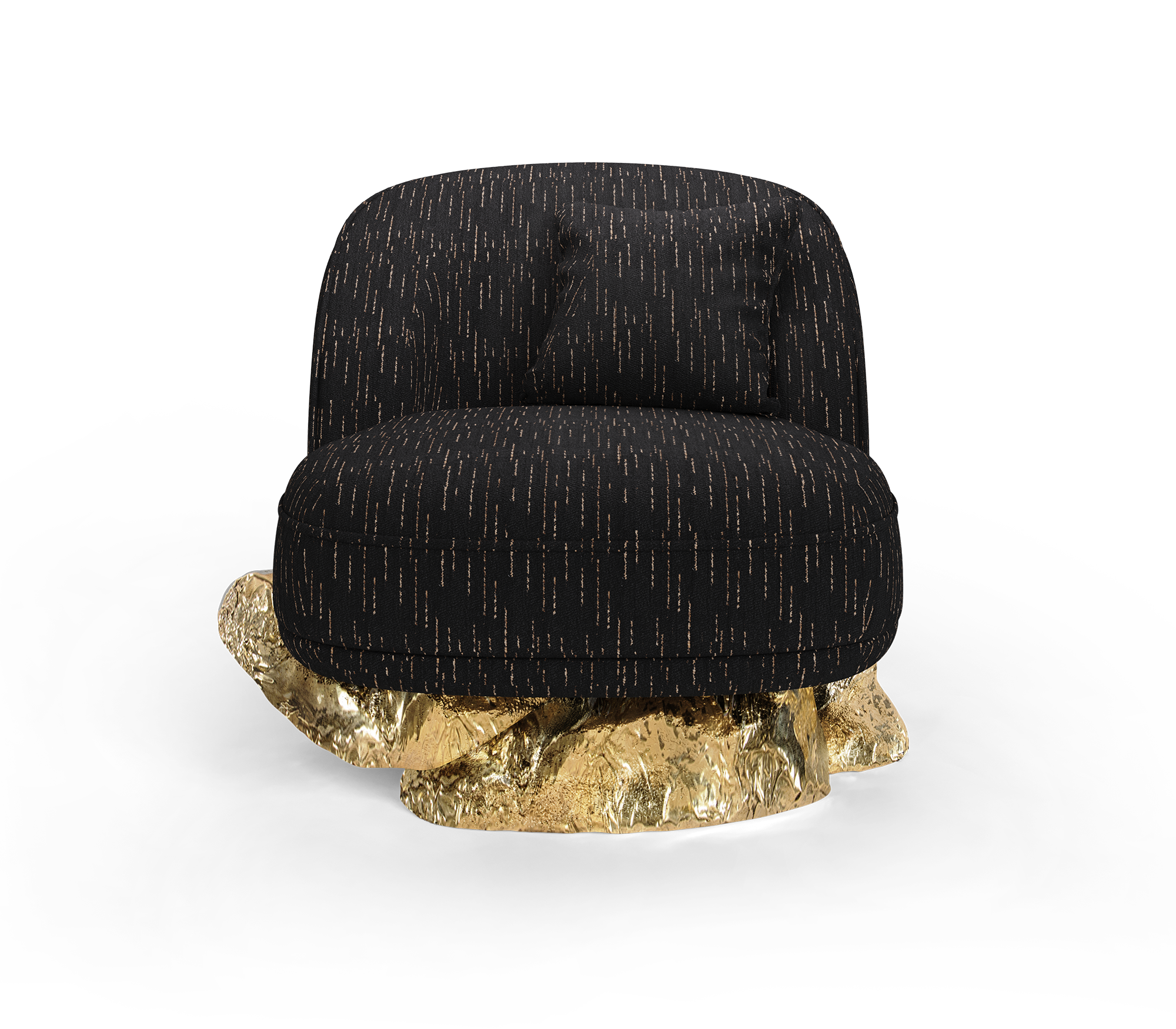 Black Luxe Armchair