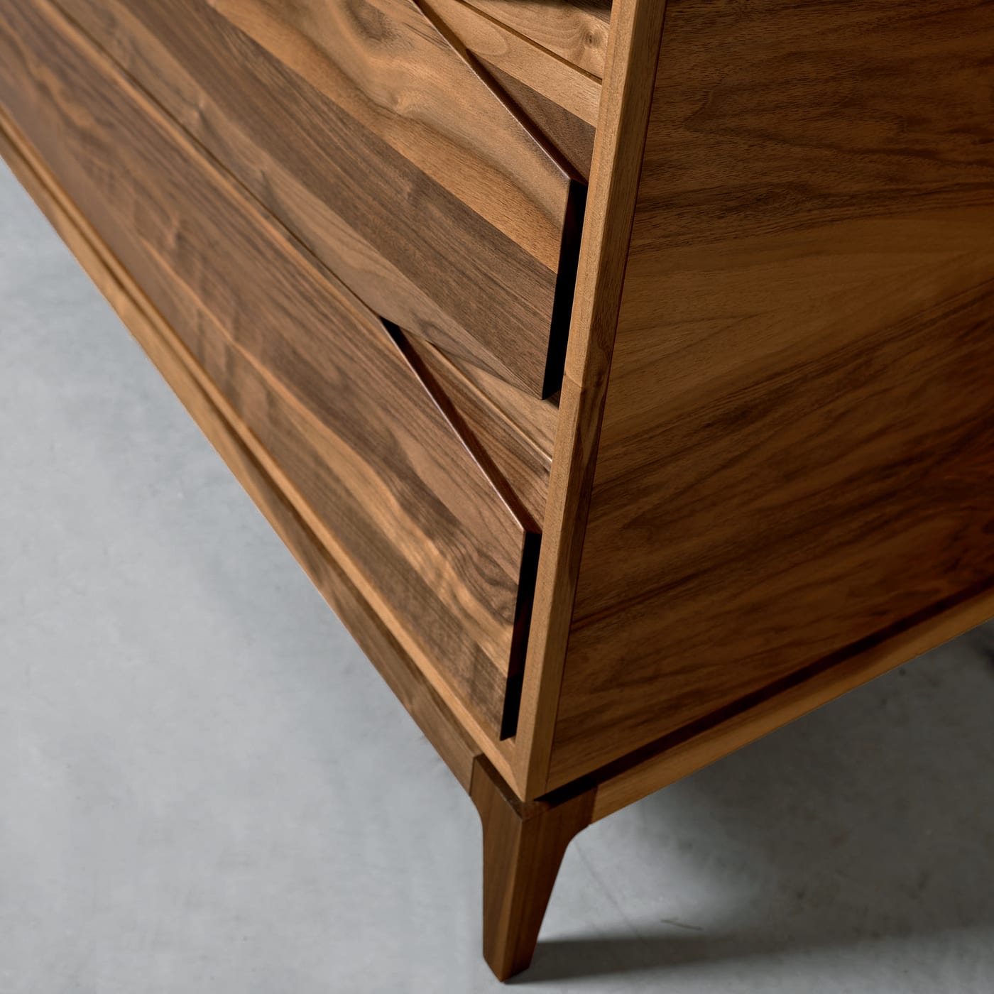 Base Italian Brown Nightstand