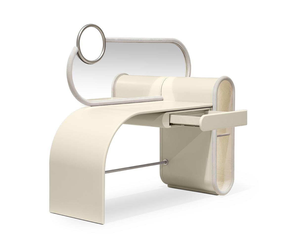 Candy Pop Cream Vanity Table