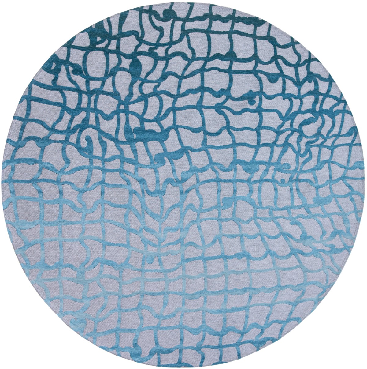 Blue Marine 9203 Round Rug