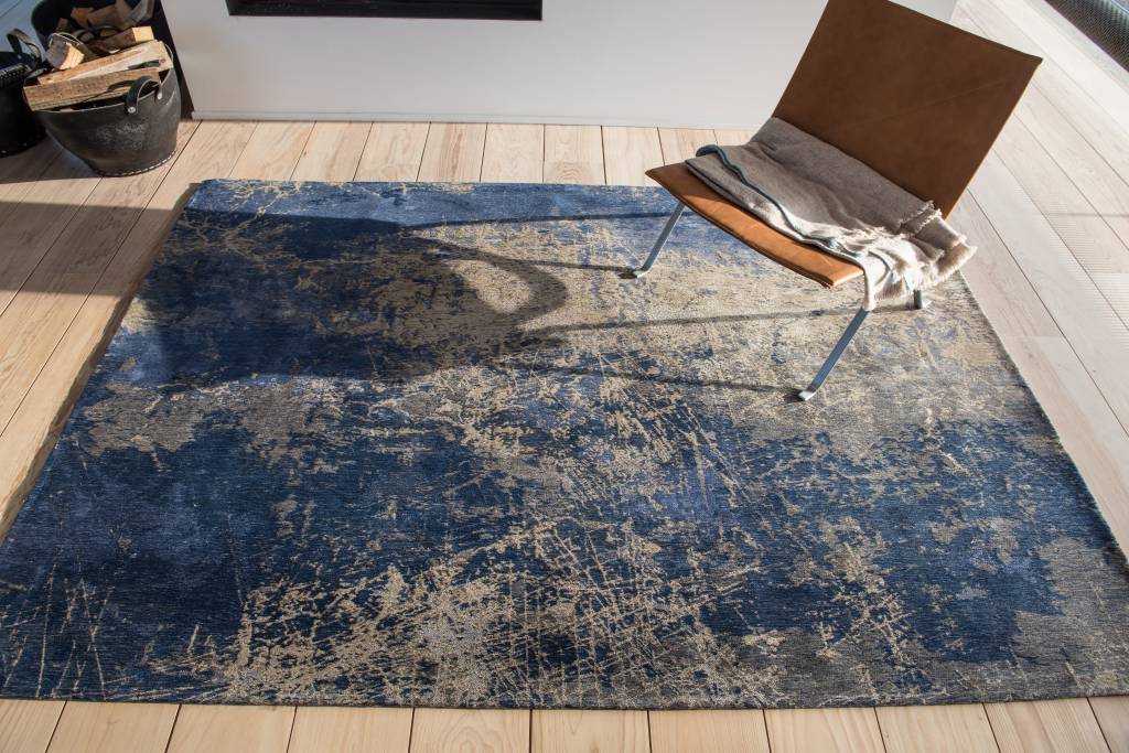 8629 Abyss Blue Rug ☞ Size: 80 x 150 cm
