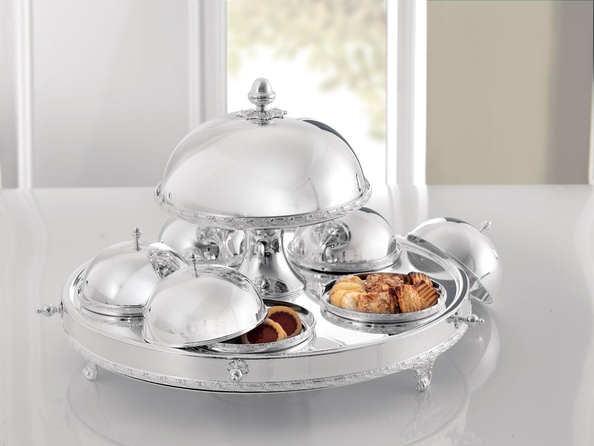 Royal Silver Afternoon Tea Service Set