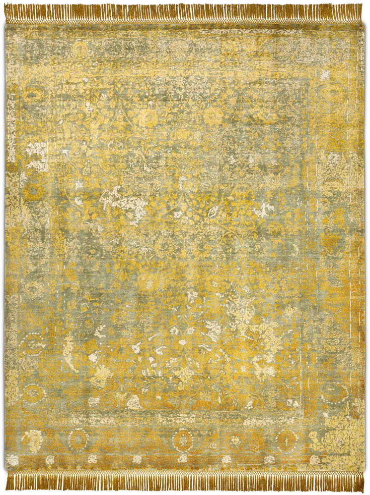 Obvious Gold Luxury Rug