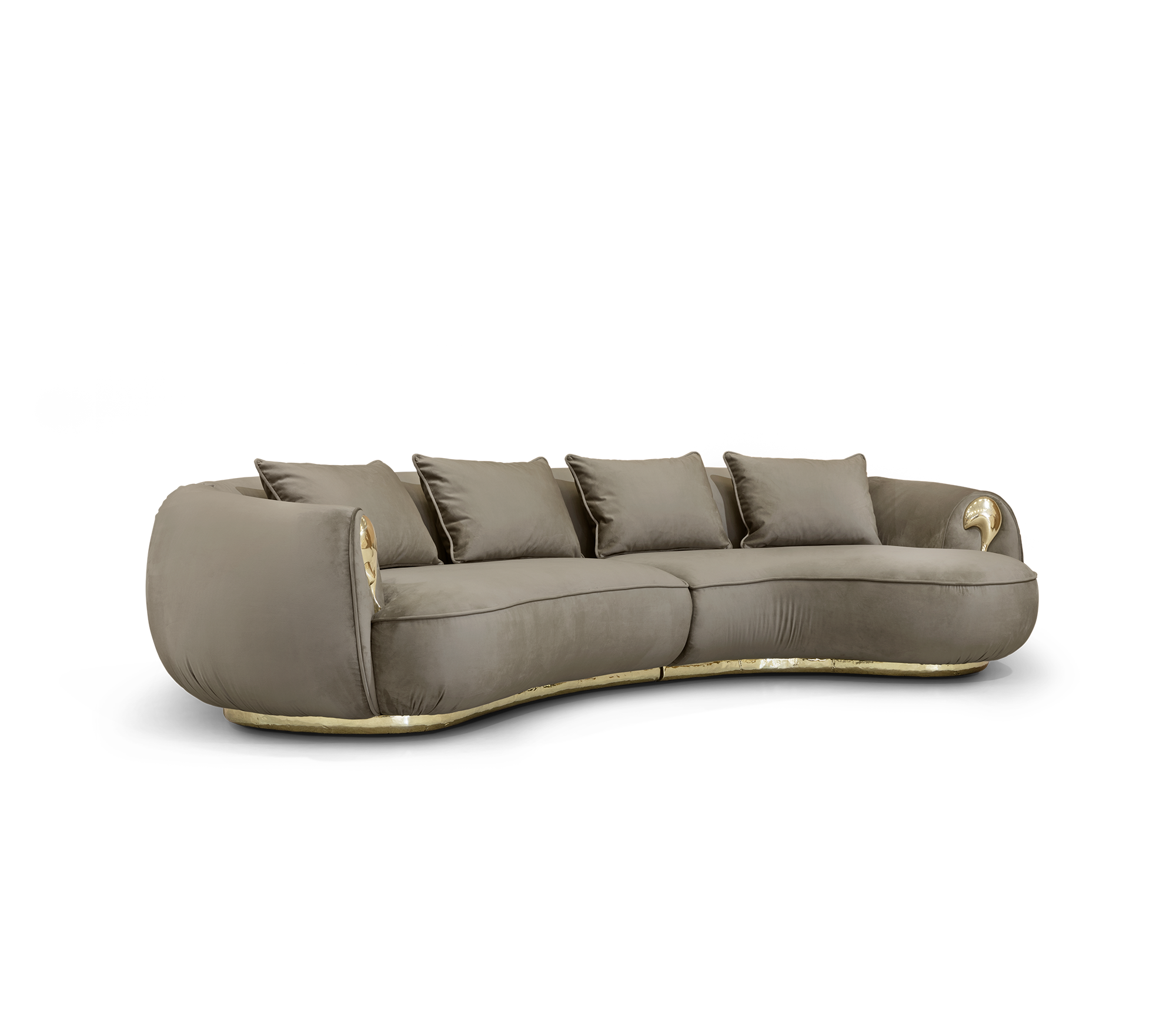 Solara Curved Luxe Sofa