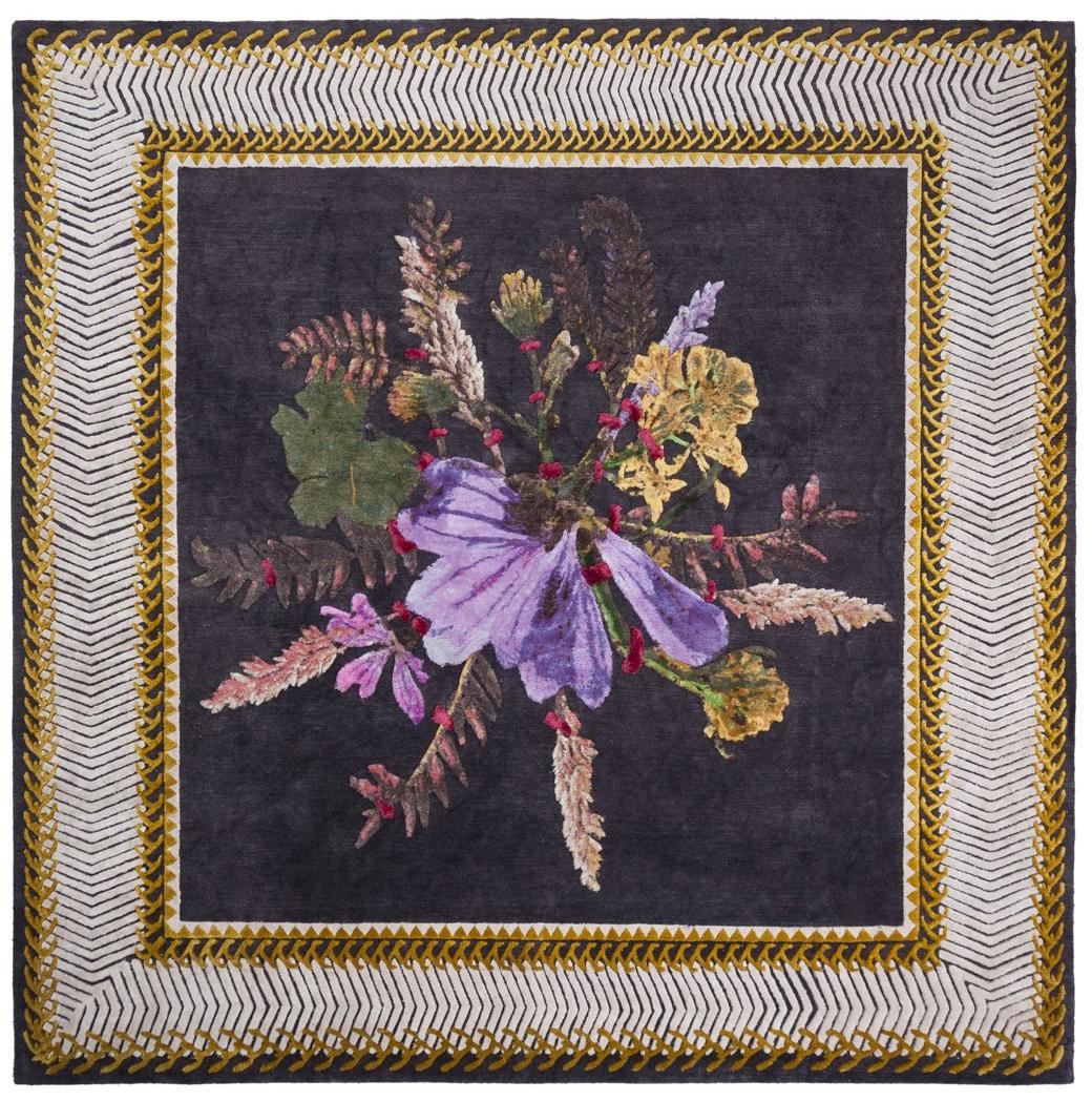 Savage Flowers Luxury Designer Rug