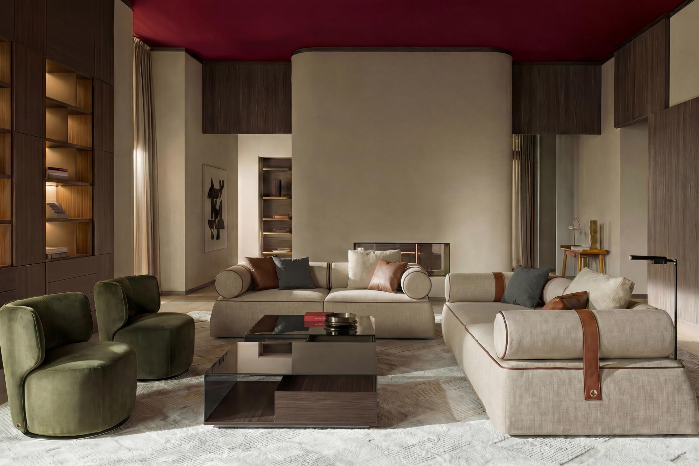 Majorette Contemporary Sofa