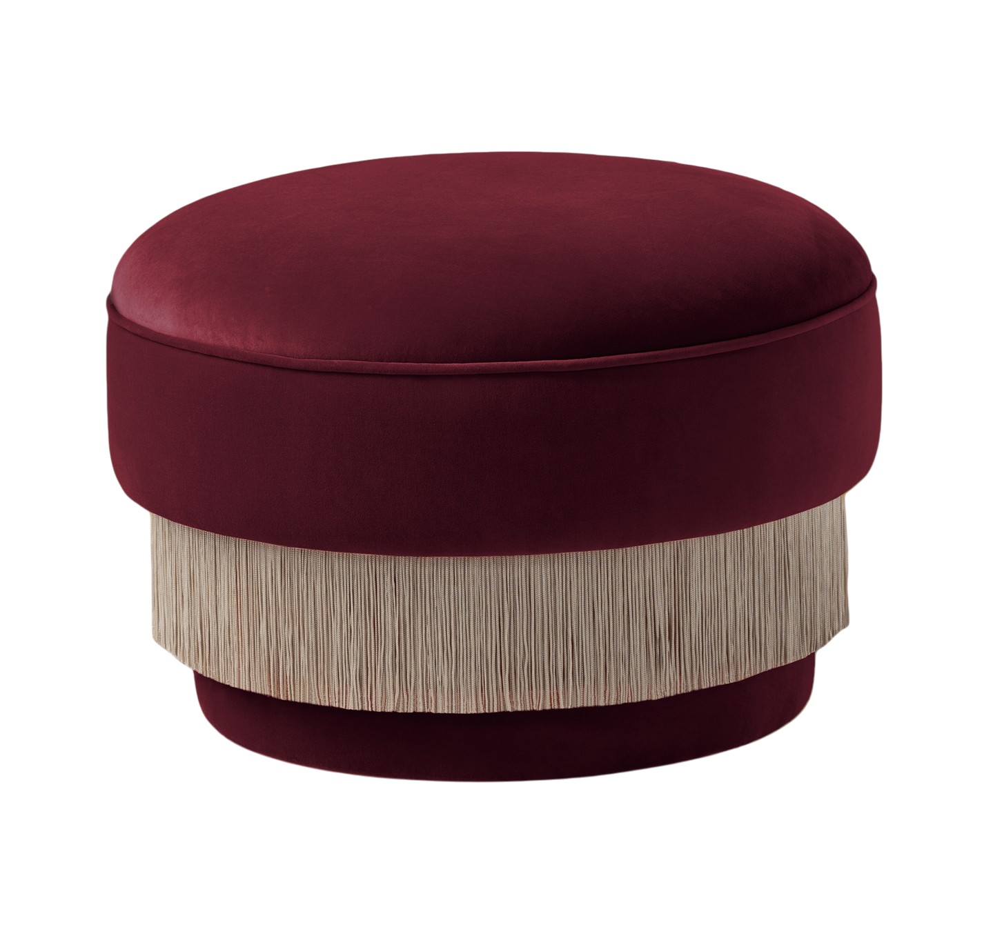 La Folie Red Pouf