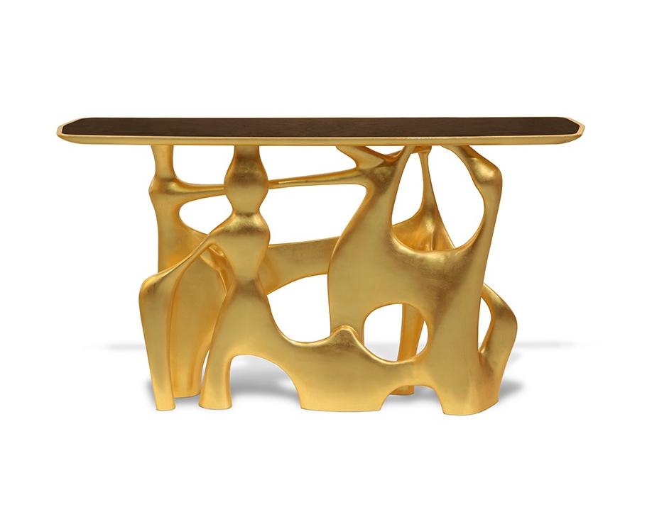 Saxon Stone Console Table