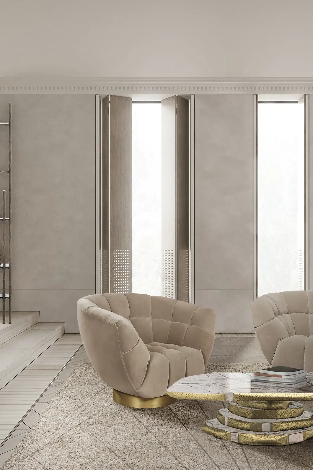 Refinement Luxe Armchair - 1