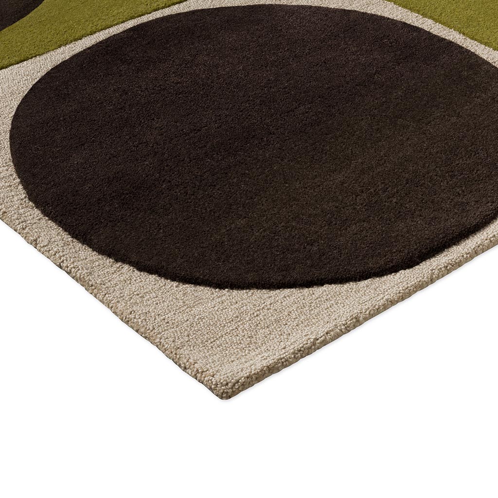 Spot Square Walnut/Lichen 157907 Rug