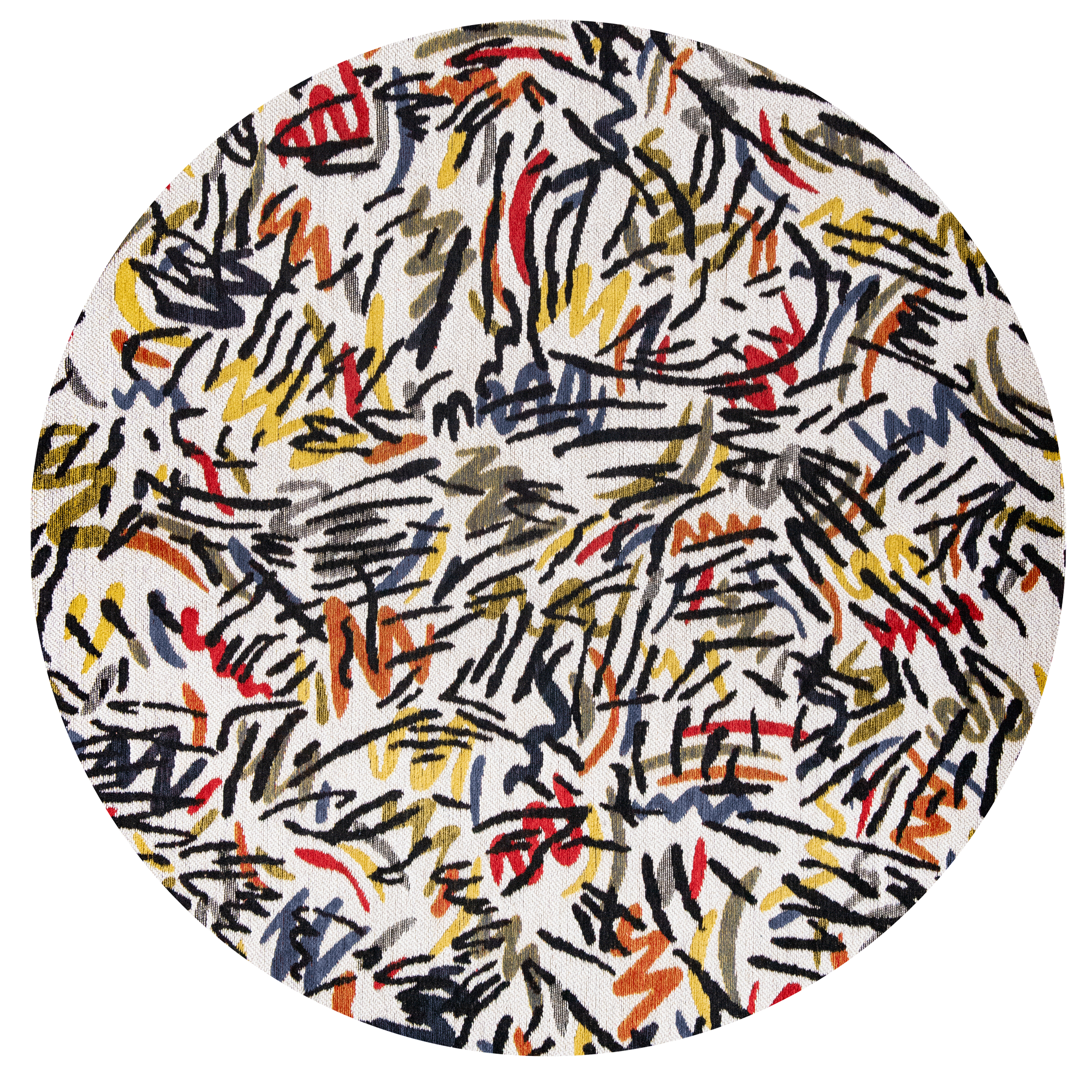 Street Graph 9144 Round Rug