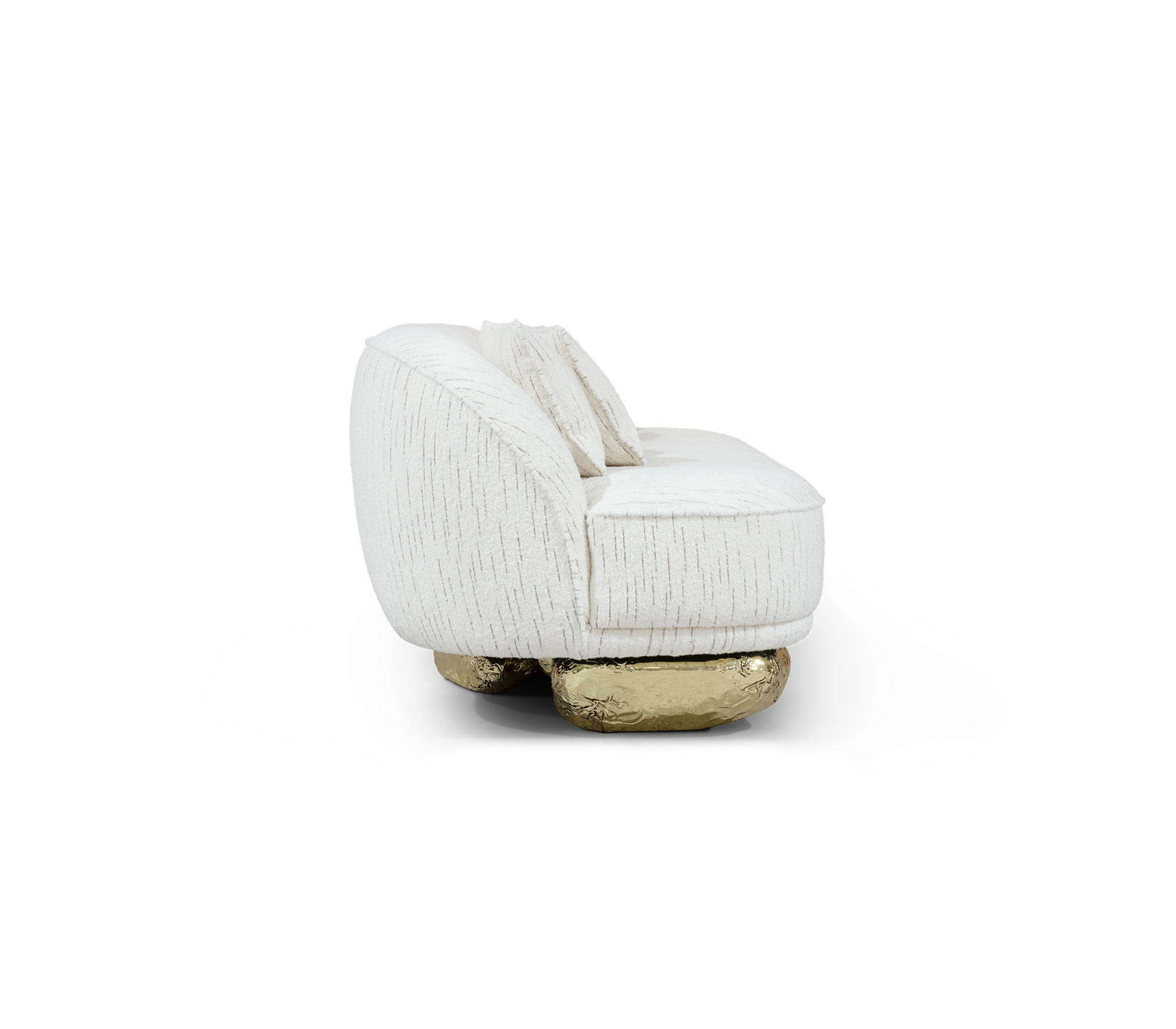 Angora White Luxe Sofa