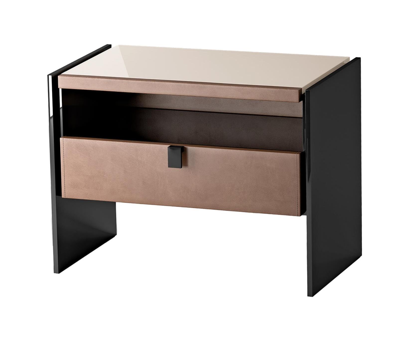 Leather Bedside Table