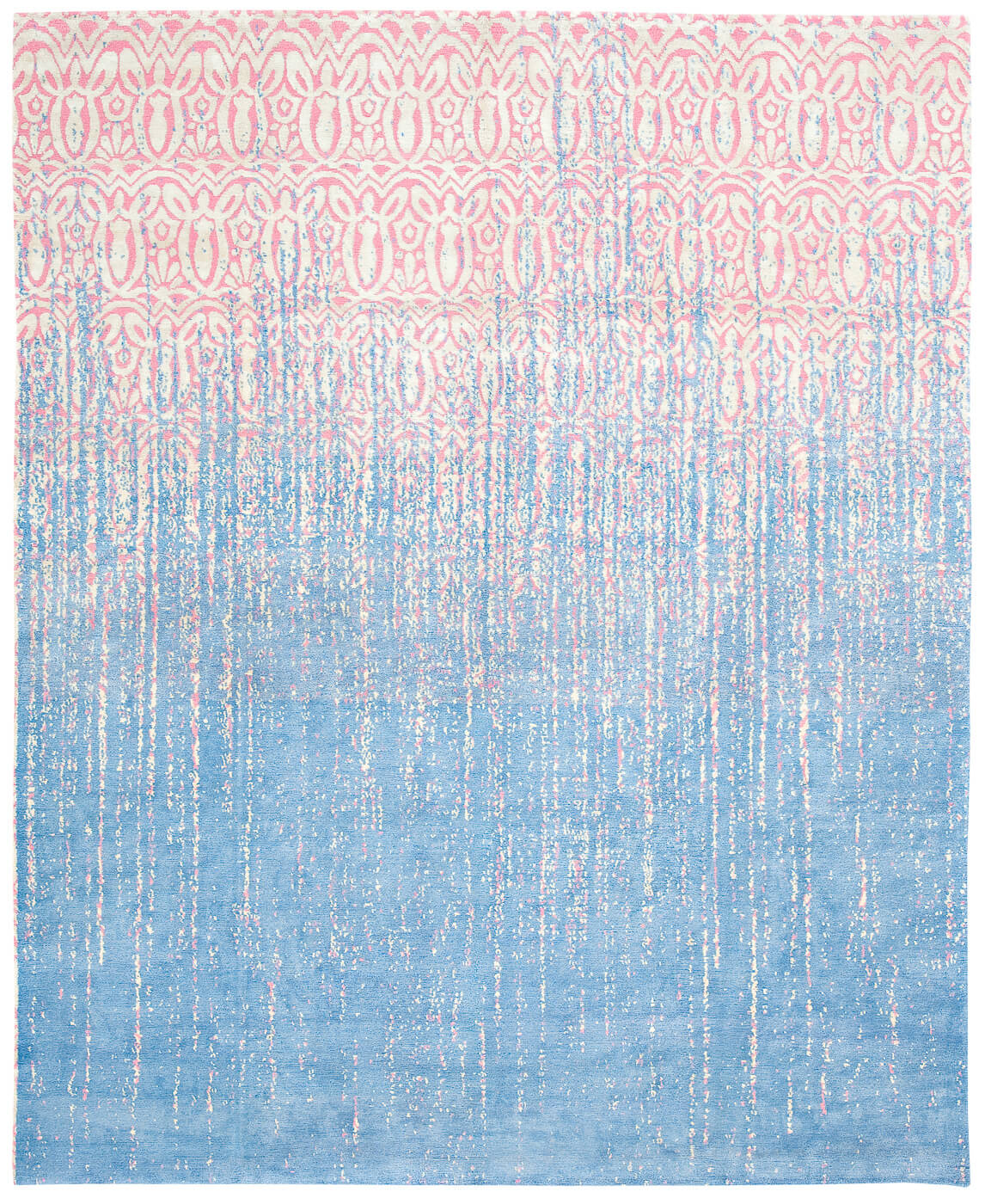 Bomba Vendetta Blue Pink Rug