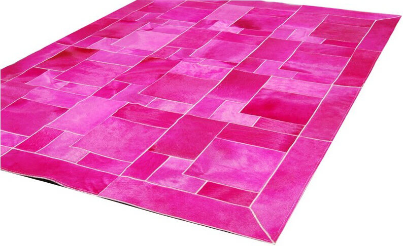 Puzzle col.7 Cowhide Rug