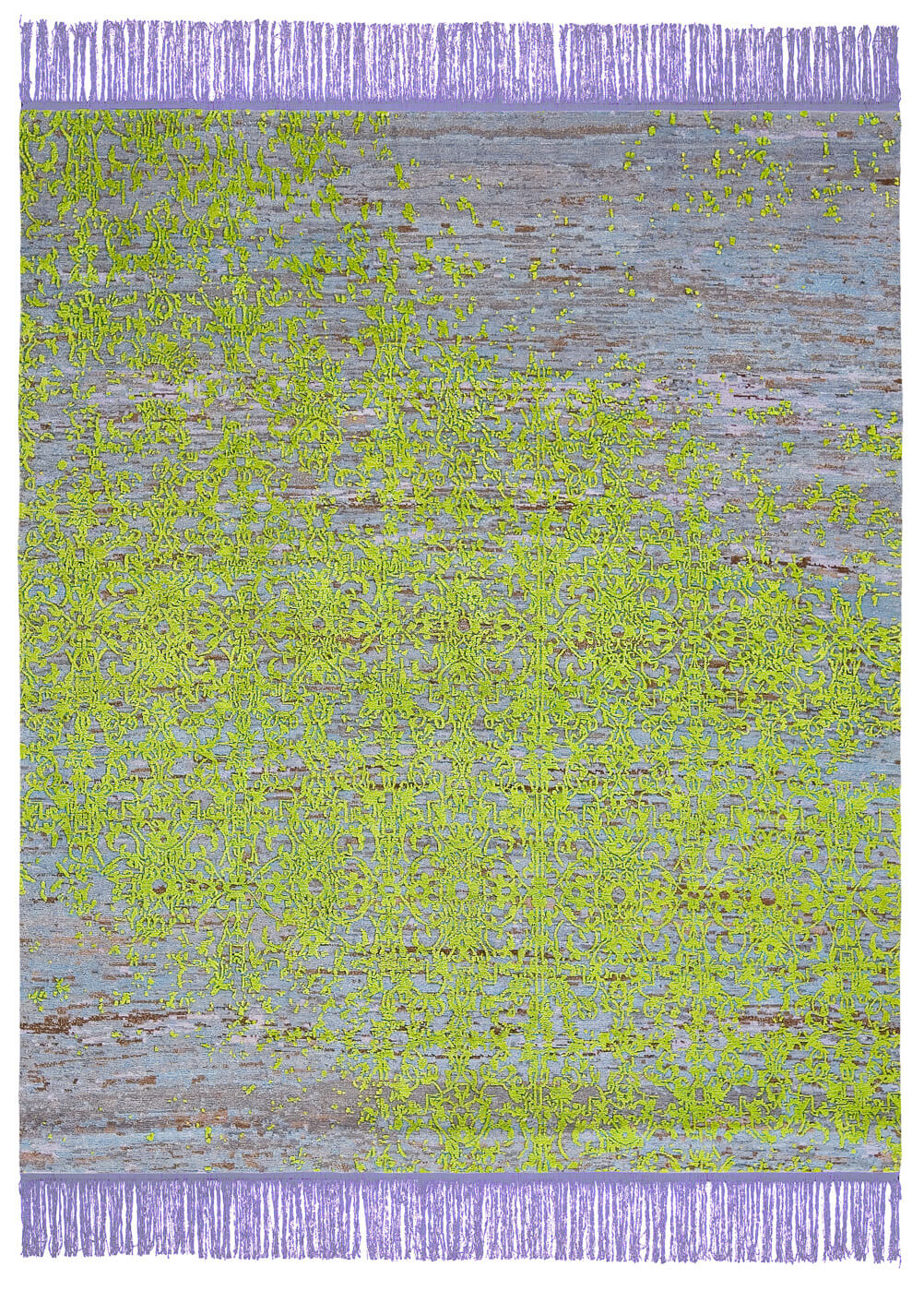 Milano Radi Raved Violet Green Rug