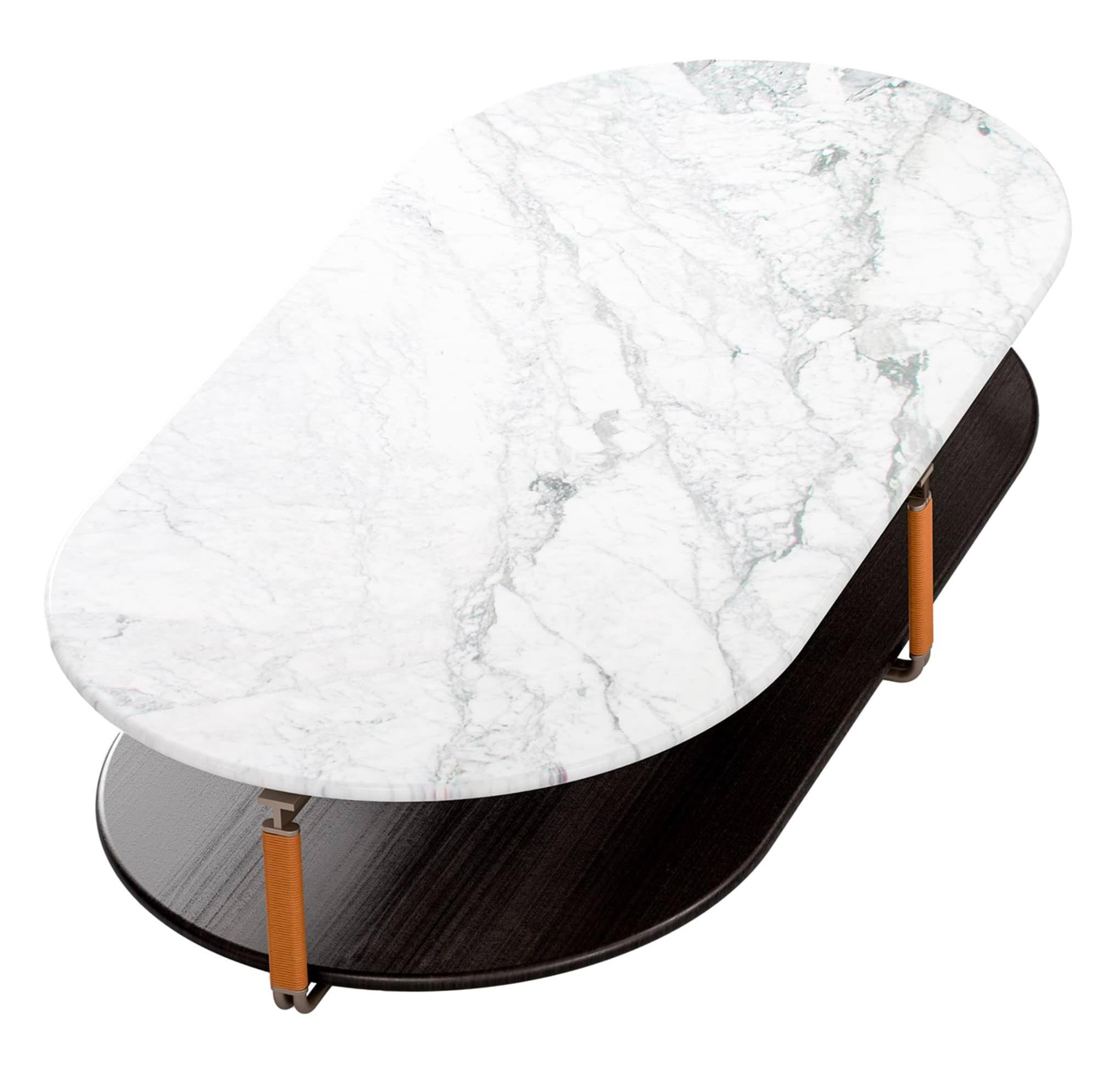 Elegant York Marble Coffee Table