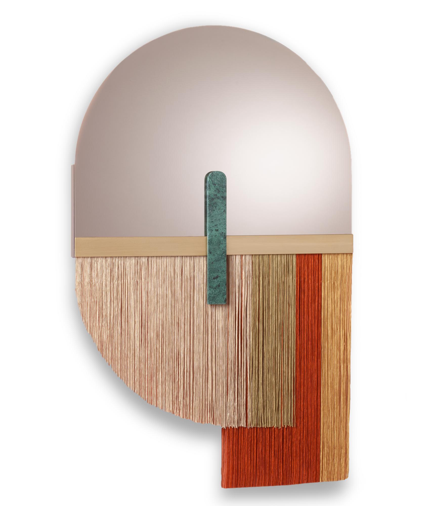 Souk Red Decorative Mirror