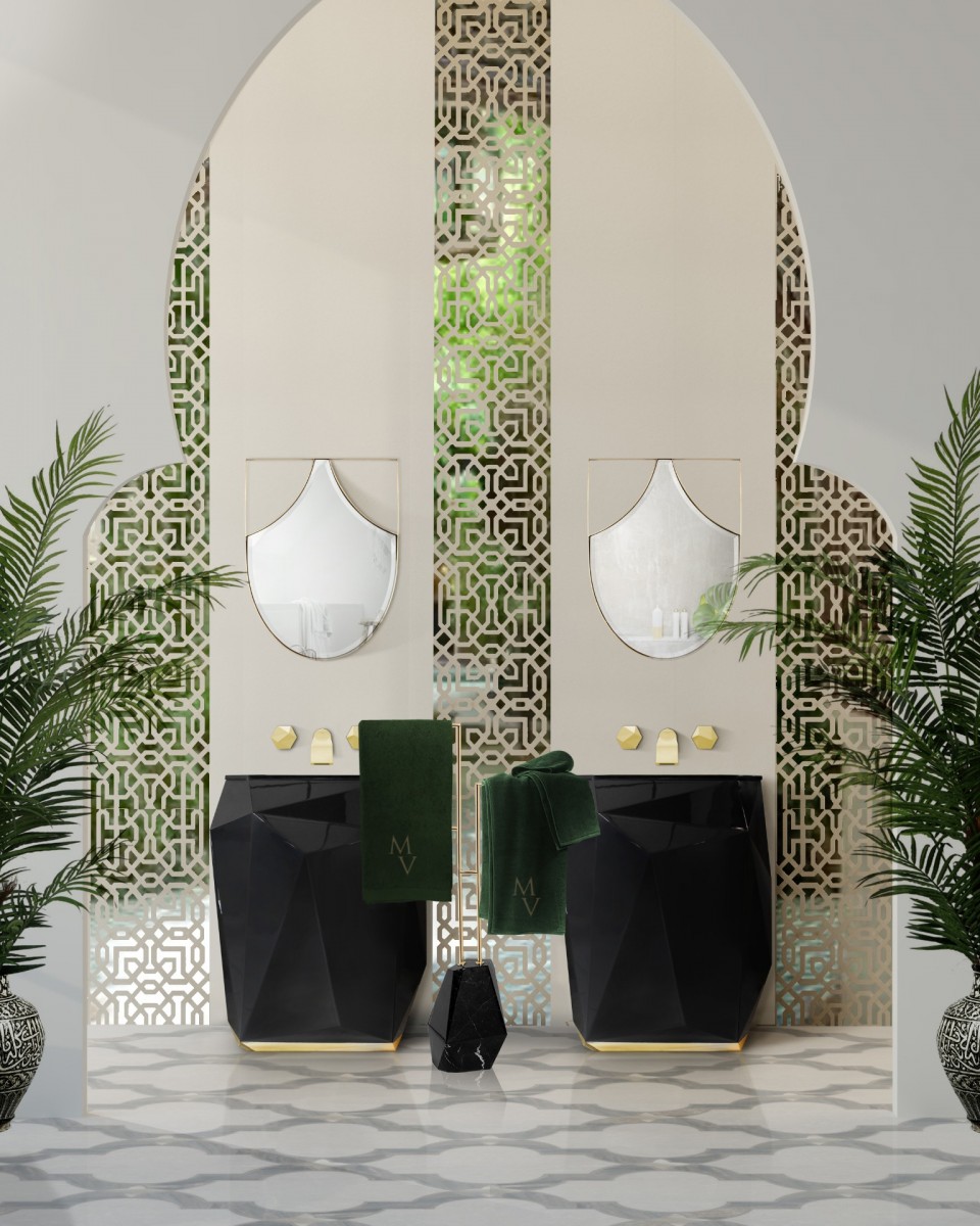 Gemstone Pedestal Basin - 1