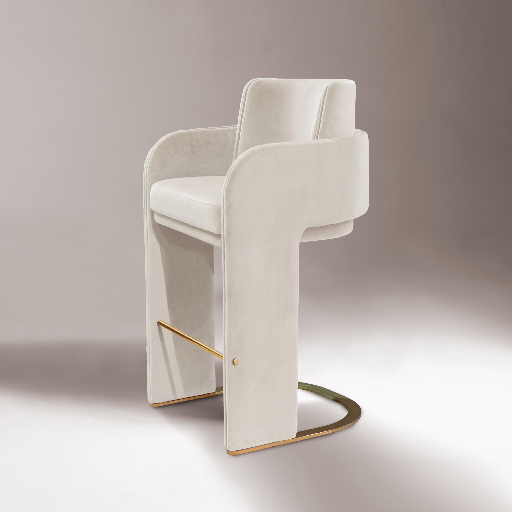Odisseia Ivory Bar Stool