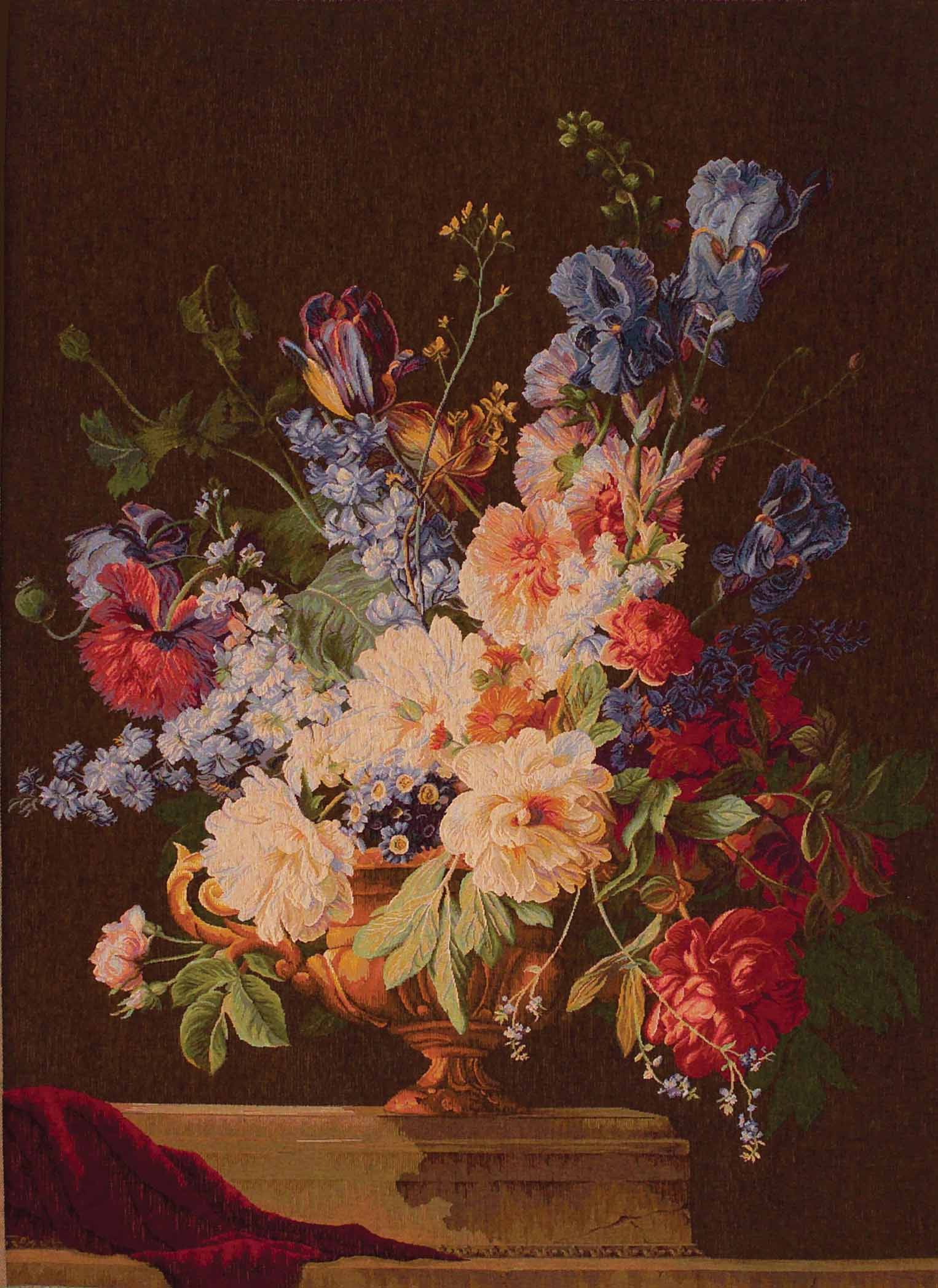 Iris Bouquet Tapestry