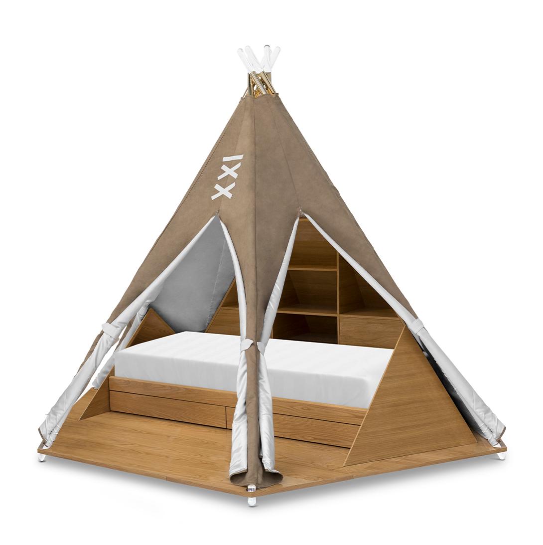 Tribal Tent Bed
