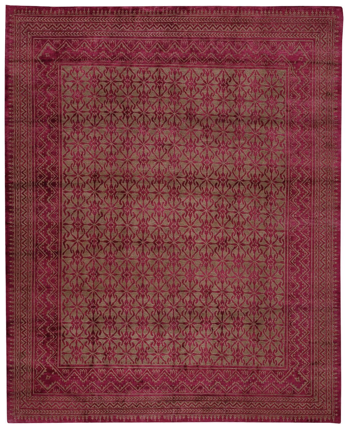 Blueberry Red Rug
