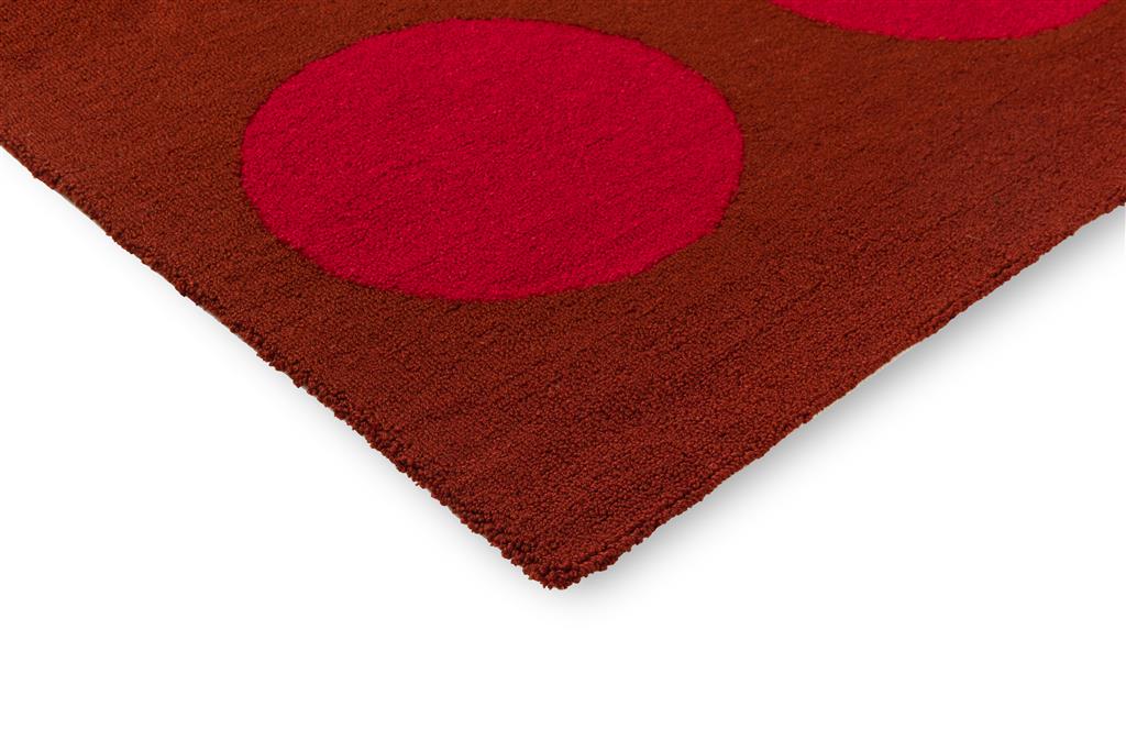 Festival Dots Red Outdoor Rug