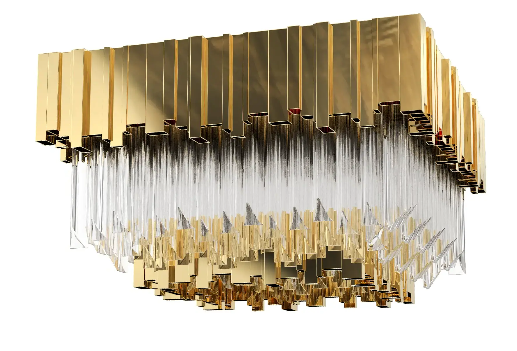 Sovereign Square Flush Mount