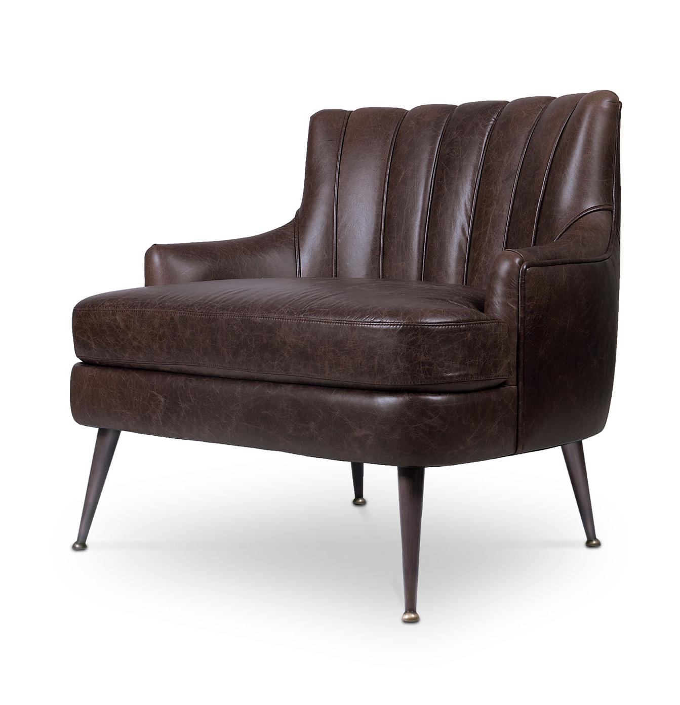Luxe Leather Armchair
