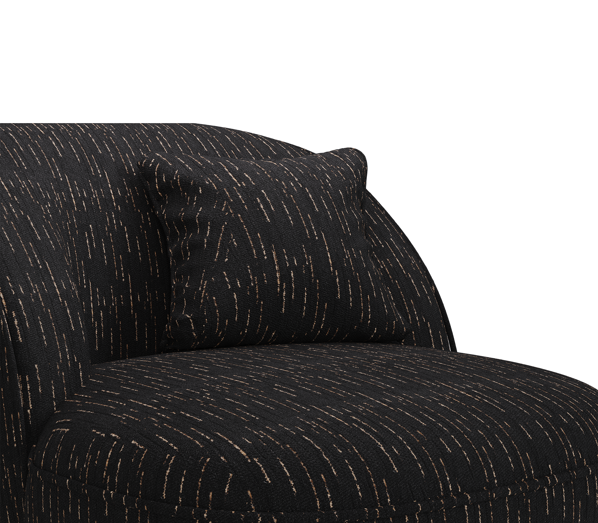 Black Luxe Armchair