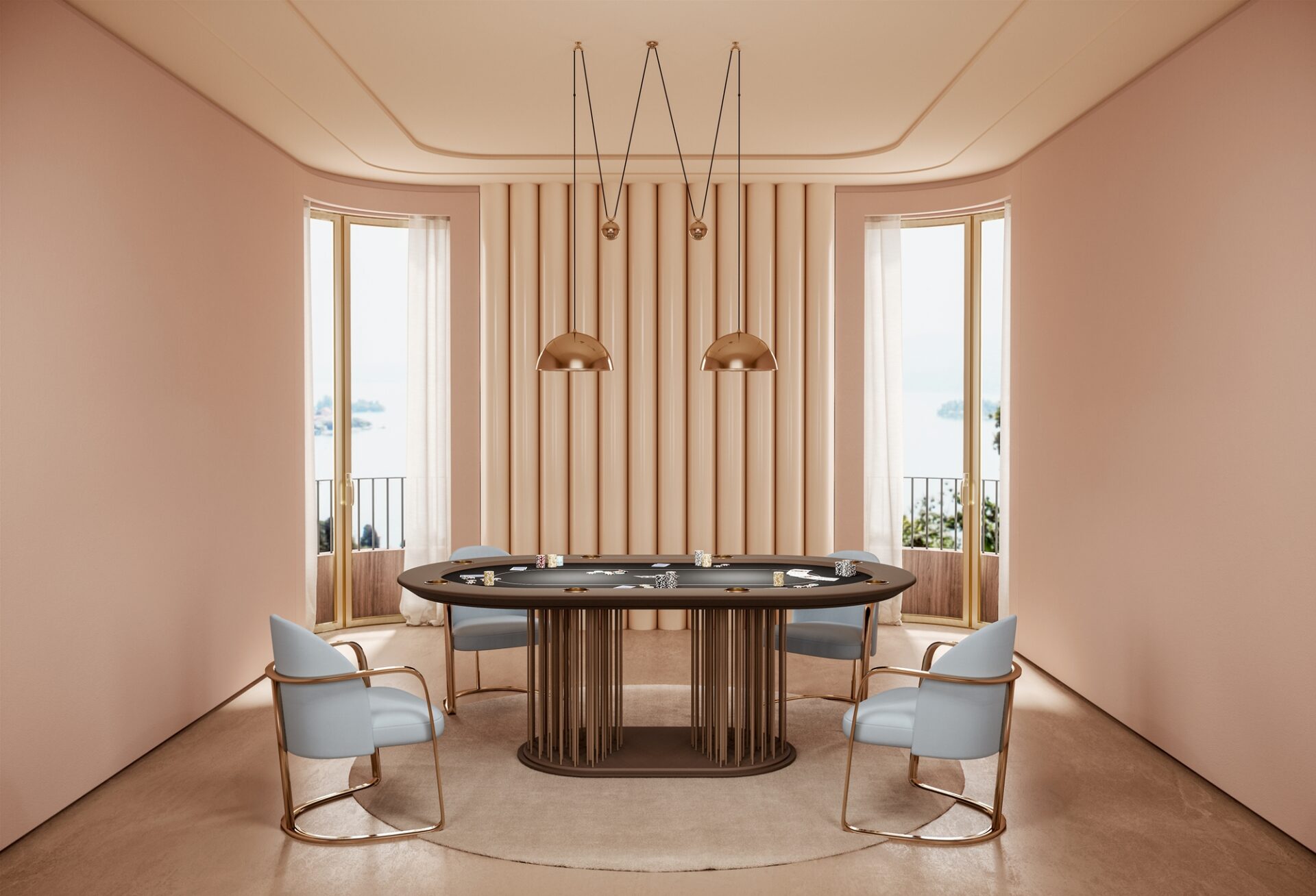 Shanghai Handcrafted Poker Table
