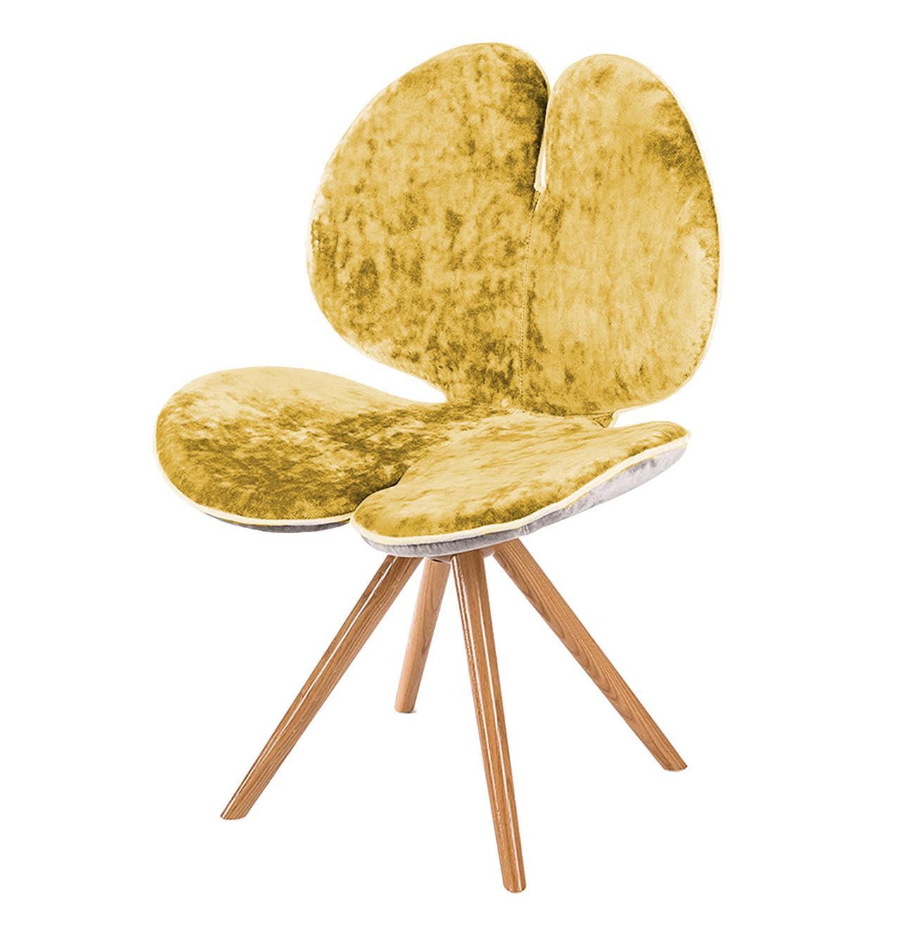 Pansè Yellow Finish Chair