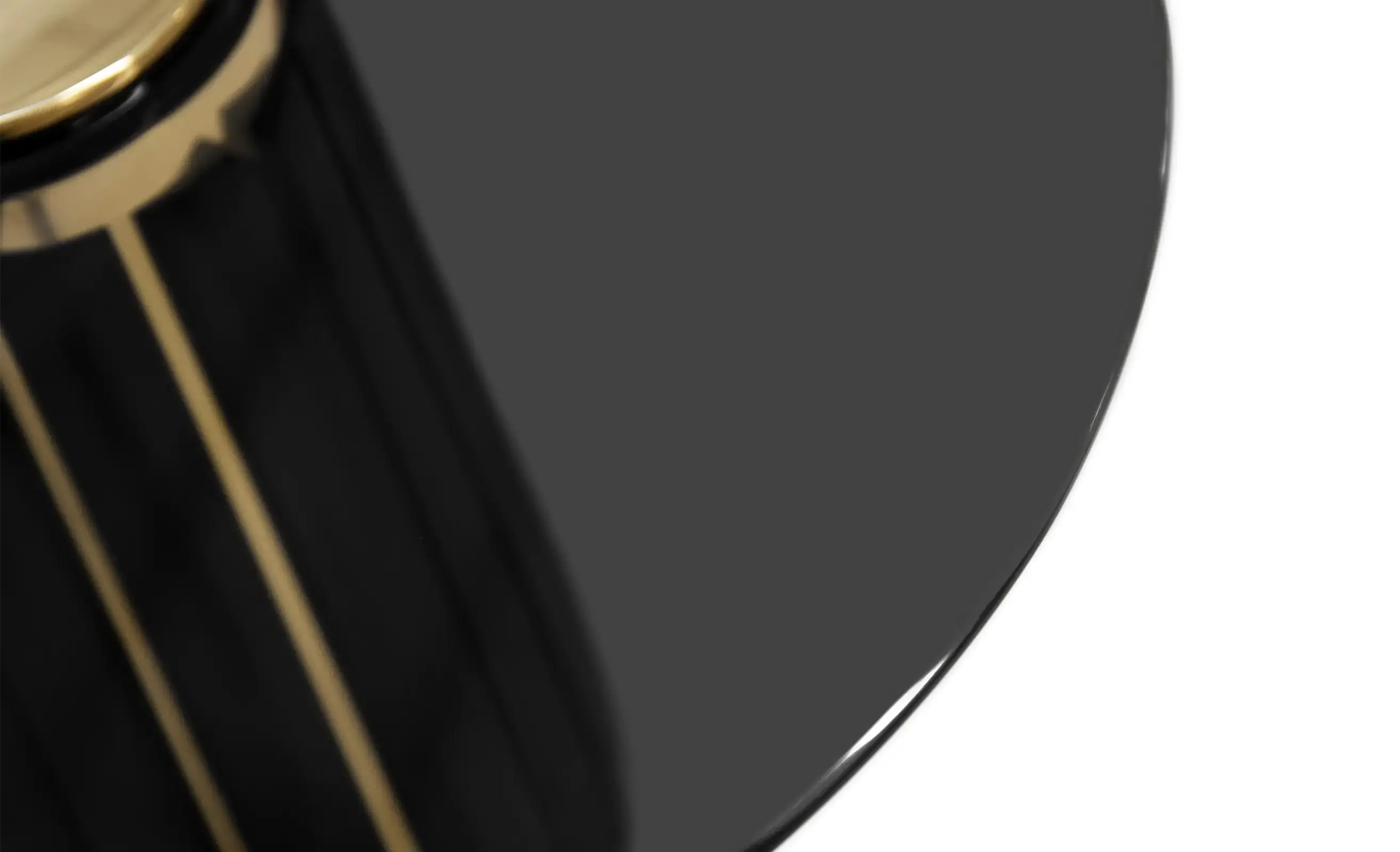Glow II Black Side Table