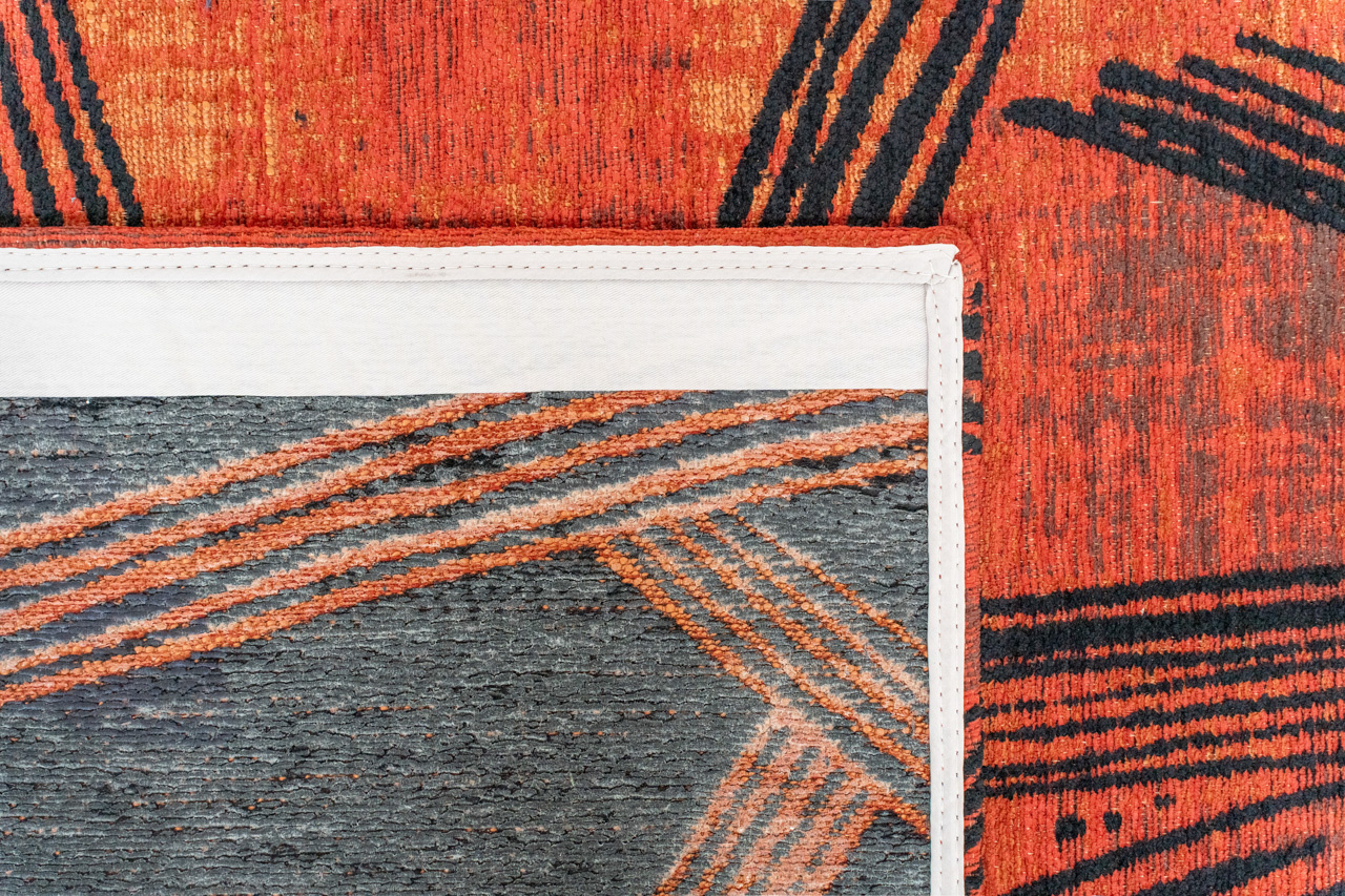 Kanji Ginger Chocolate Rug