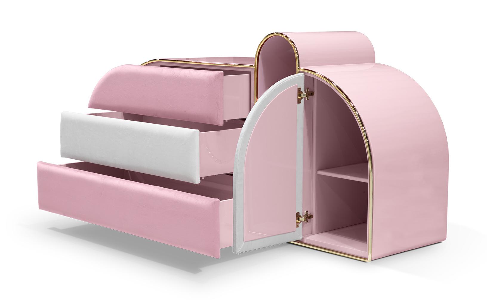Candy Coated Triple Chest of Drawers