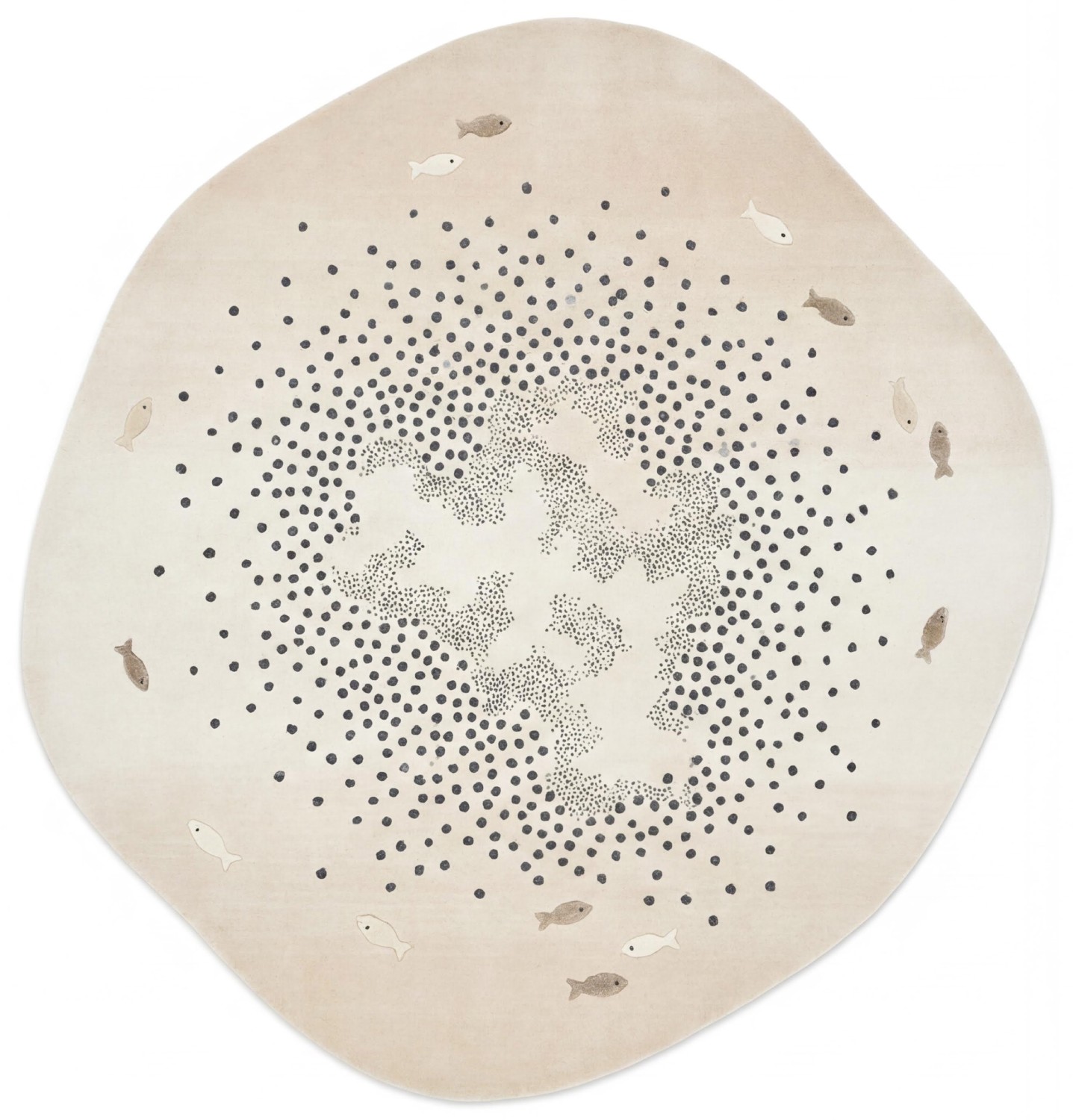 Ivory Halo Rug
