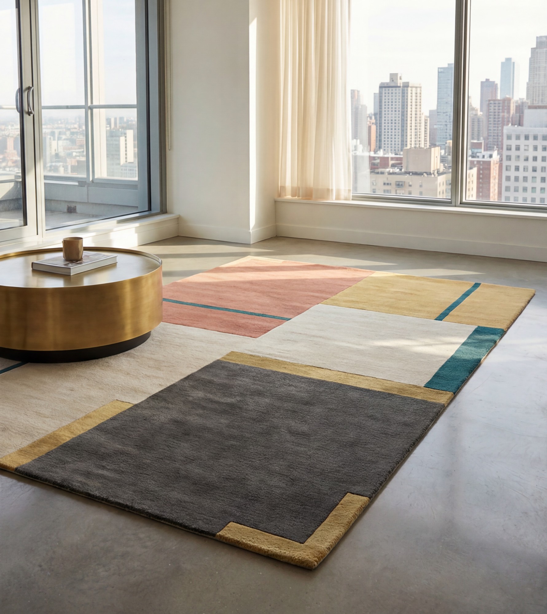 Structured Patch Rug
