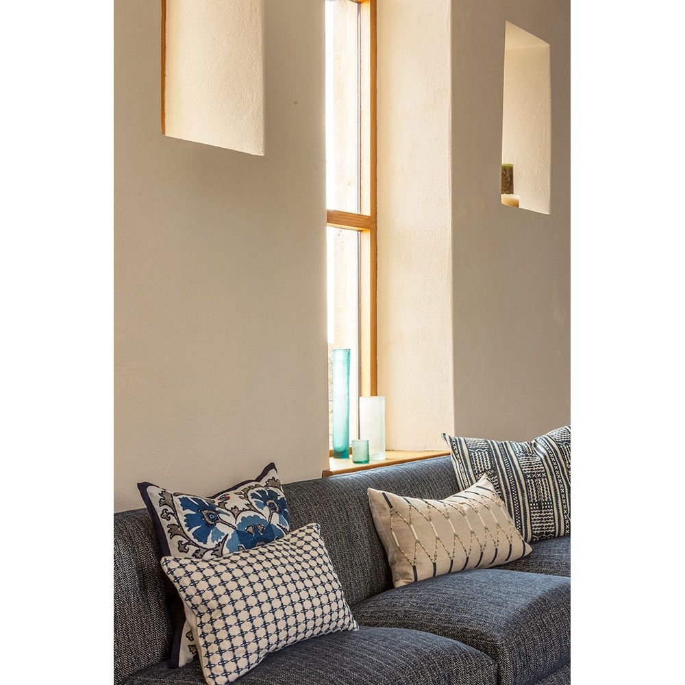Alexi Indigo 50 × 50 Cushion