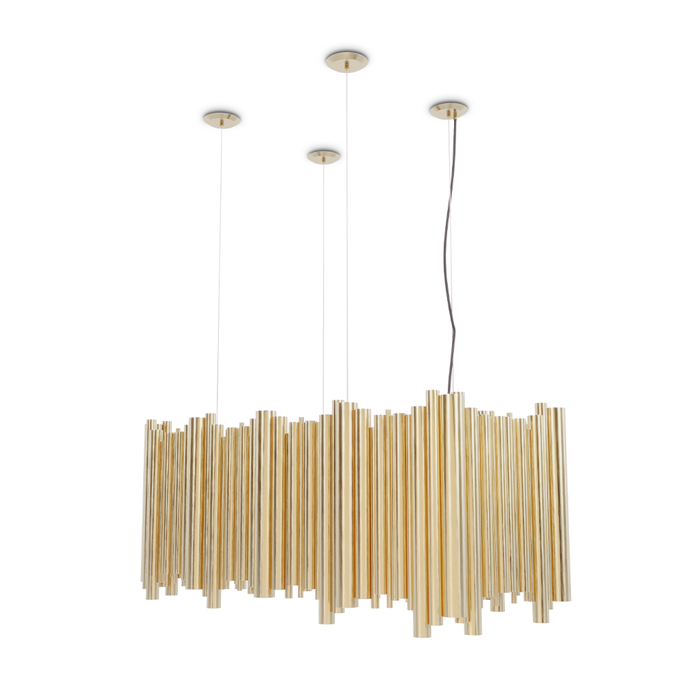 Brubeck Rectangle Suspension Lamp