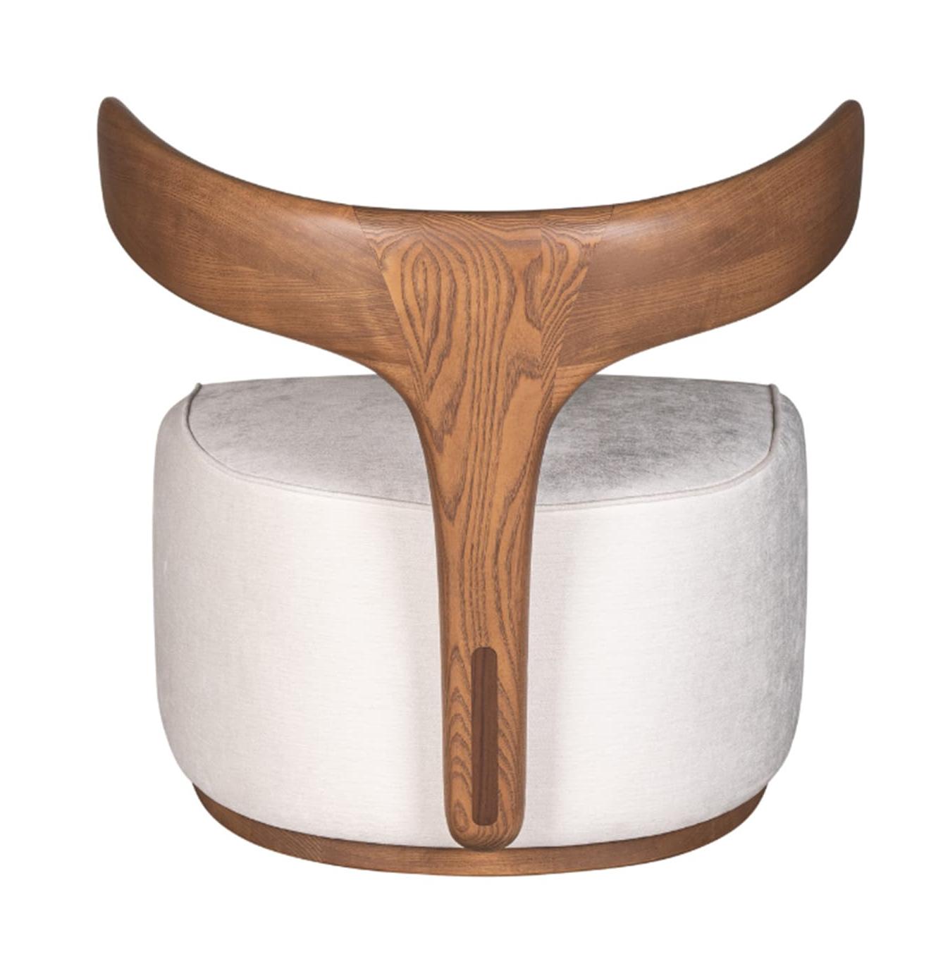 Moby Dick White Armchair