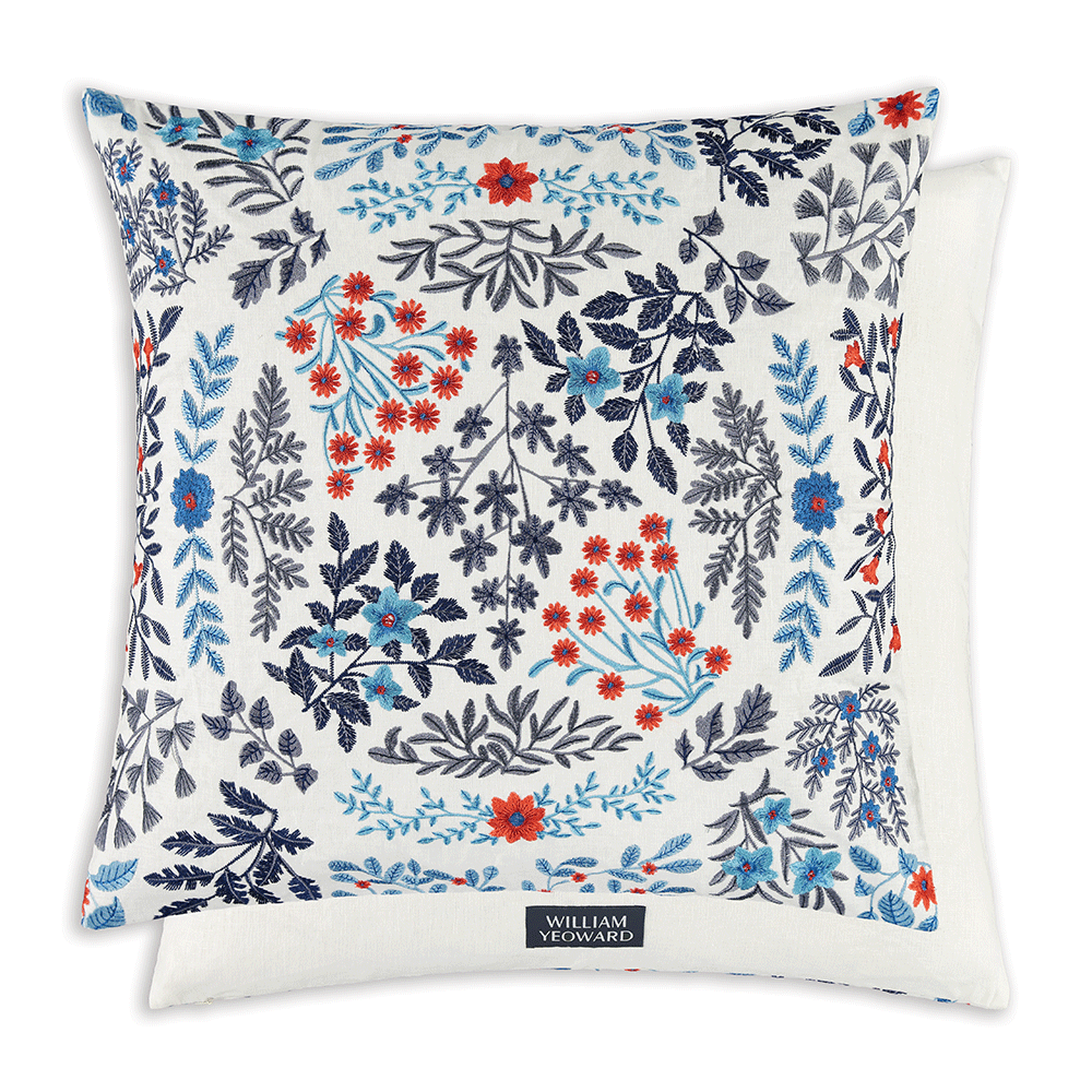 Somerley Indigo 60 × 60cm Cushion