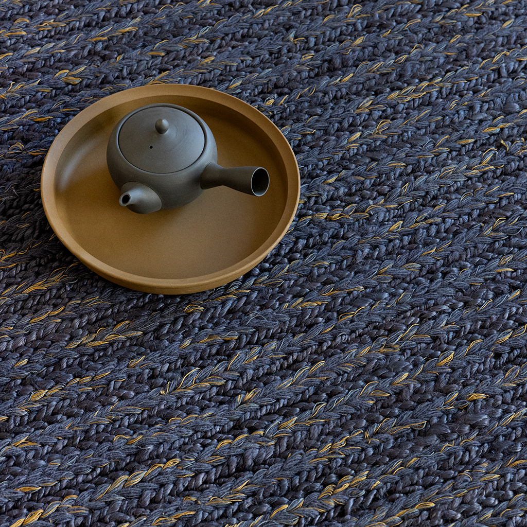 Craft Plait Denim Rug | Size: 140 x 200 cm