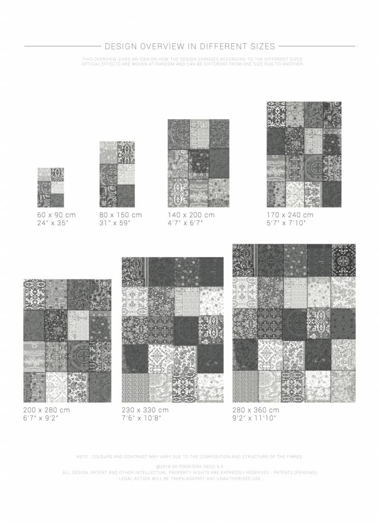 8981 Bruges Blue Rug
