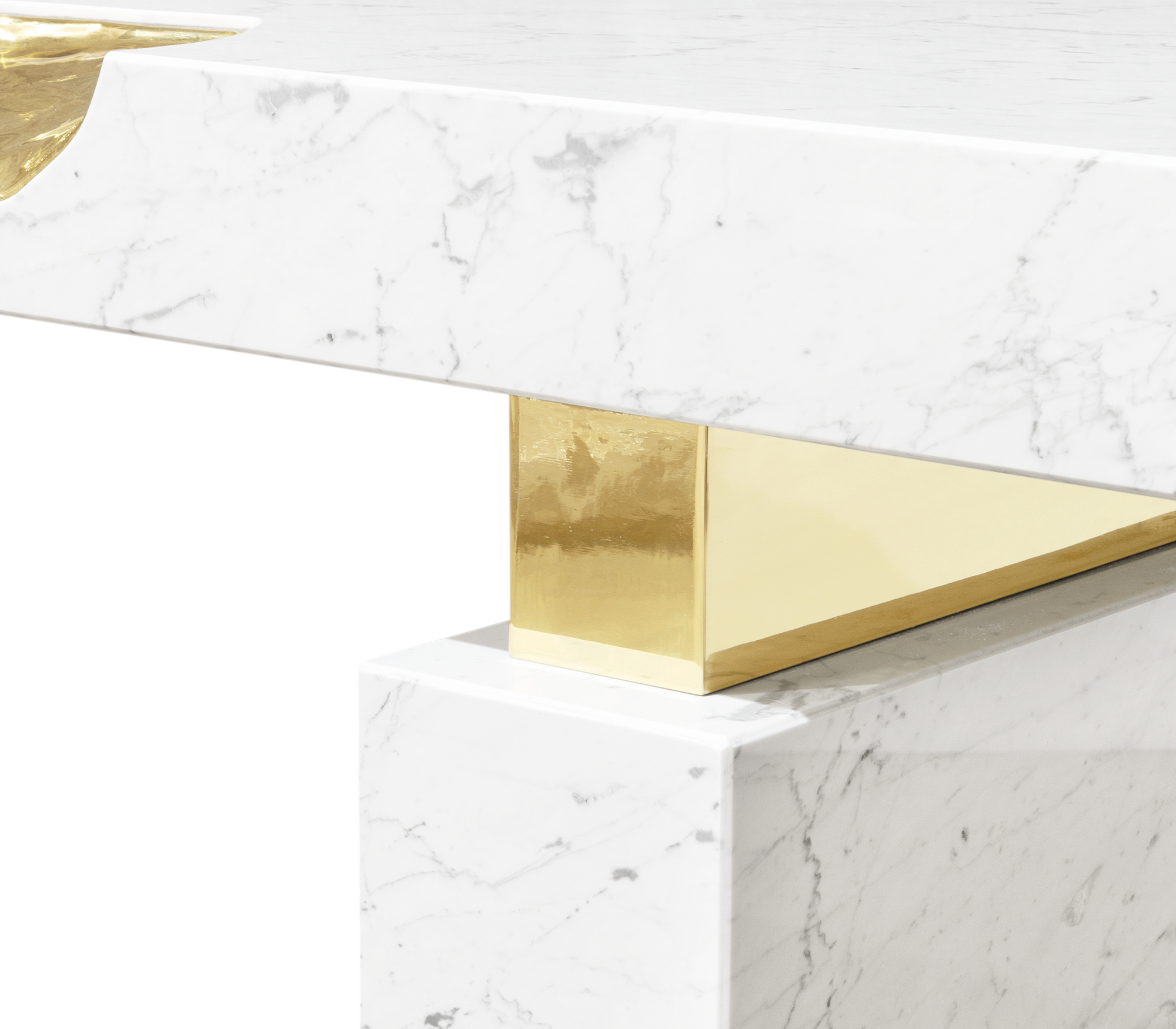 Dominion Estremoz Marble Desk