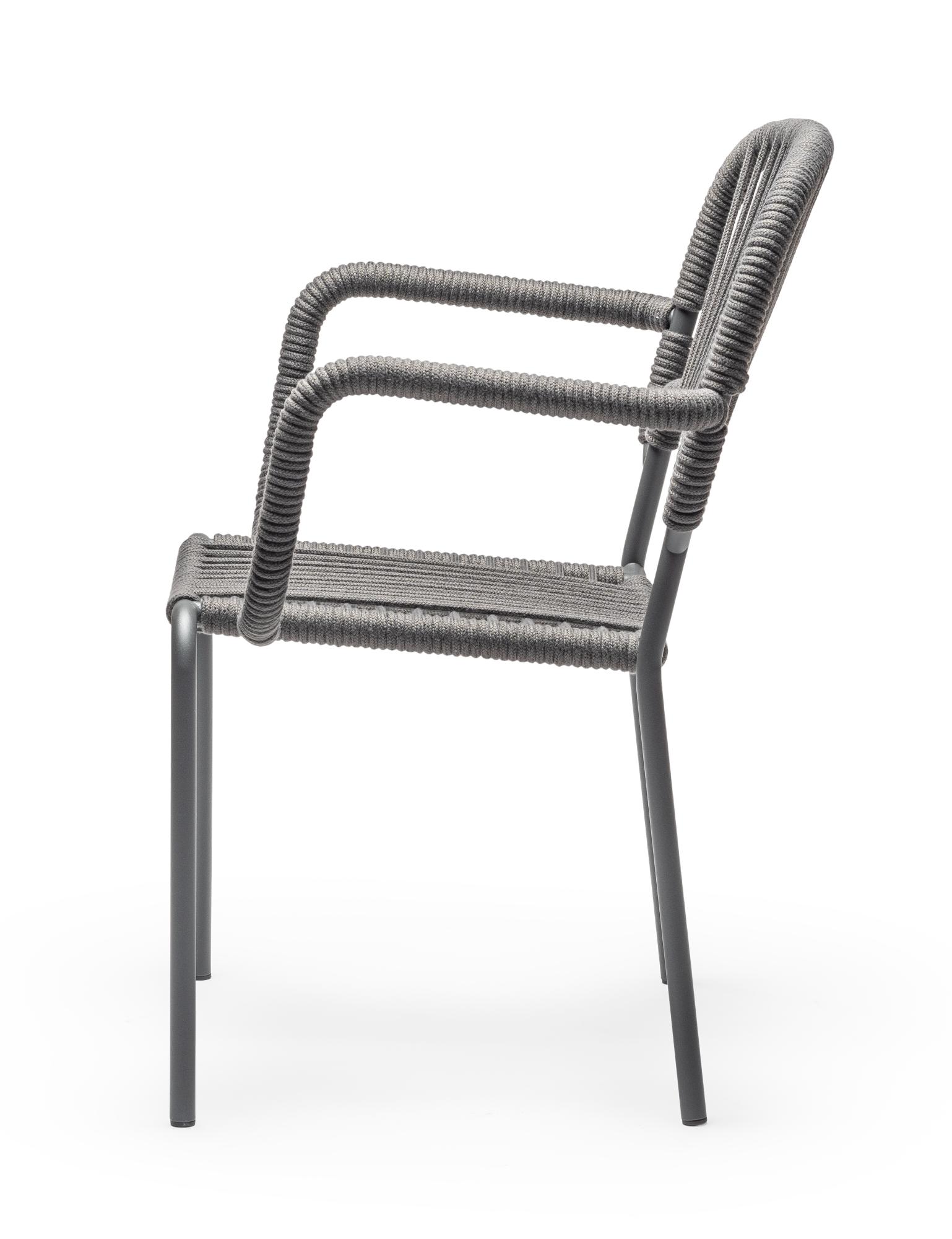 Moyo Grey Outdoor Chair Set of 3