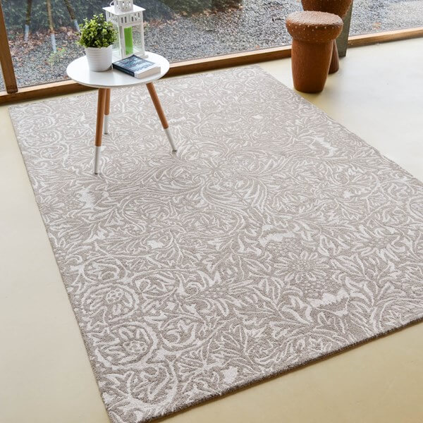 Ceiling Taupe 28501 Rug ☞ Size: 140 x 200 cm